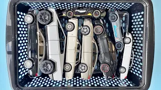 Box Full Of Diecast Cars - Maybach, Tesla, Rolls Royce, Lexus, Brabus, Mercedes, Lamborghini, Bugati