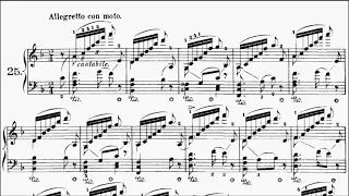 Heller 30 Studies Op.46 No.25 Sheet Music