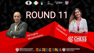 FIDE World Junior Championships U20 | ROUND 11 |