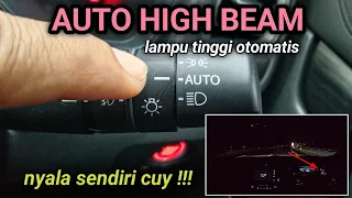 fitur auto high beam ll Honda CRV black edition