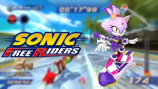 Sonic Free Riders - Blaze Voice Clips