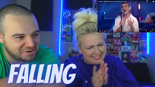 Little Mix - Falling (Harry Styles cover) in the Live Lounge | COUPLE REACTION VIDEO