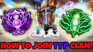 HOW TO JOIN TYP CLAN IN ROBLOX BEDWARS!