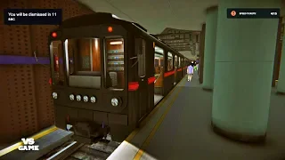 81-717.2M Black Train | Subway Simulator 3D Gameplay