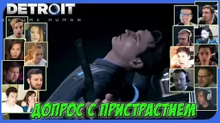 Реакции Летсплейщиков на Нападение Девианта на Коннора в Студии по игре Detroit: Become Human