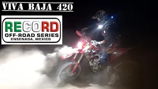 RECORD- San Felipe 250  2023 NIGHT RACE    MOTOS  Milla 10