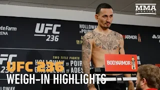 UFC 236 Official Weigh-In Highlights - MMA Fighting