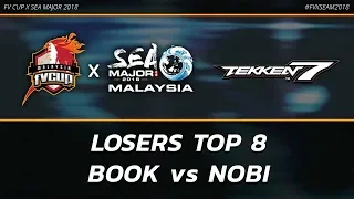 Tekken 7 Top 8 ▷ Book (Jin) vs NOBI (Steve) ▷ FV x SEA Major 2018