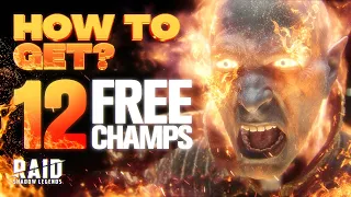 💥Raid Shadow Legends Champion💥 How to Get 12 FREE Champions using Code&Link❓ Best for FREE to Play