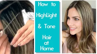 How To Highlight And Tone Hair At Home