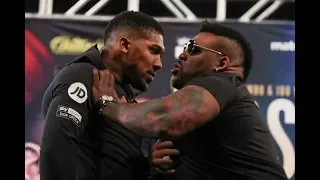 JARELL MILLER PUSHES ANTHONY JOSHUA IN AN EXPLOSIVE PRESS CONFERENCE
