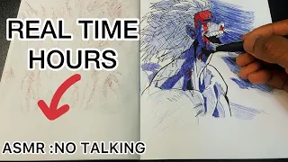 [ASMR] Drawing Shigaraki Tomura | Real Time