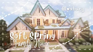 Roblox Bloxburg - Spring Soft Two-Story Family House - Minami Oroi