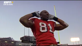 Terrell Owens talks with Peyton Manning about his hall-of-fame career