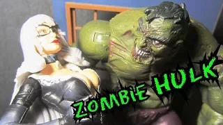 Зомби Халк. Распаковка фигурки (игрушки) и обзор комиксов. Marvel Select Zombie. Покупка Ebay.