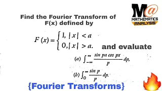 Fourier Transform examples and solutions || problem 2