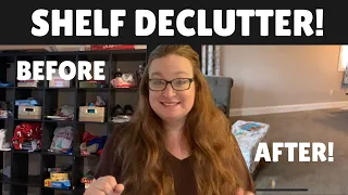 DECLUTTER || SIMPLE LIVING || SHELF DECLUTTER || How to Get Rid of Furniture || Minimalist