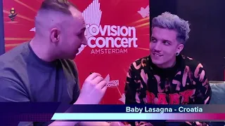 Eurovision in Concert 2024 - Interview Baby Lasagna (Croatia)