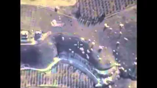 Нанесение авиационного удара по штабу боевиков ИГИЛ в окрестностях города ДЕЙР-ХАФИР (АЛЕППО)