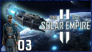 Let's Play Sins of a Solar Empire II | TEC Loyalists Gameplay Episode 3 | Invading the Vasari Exodus