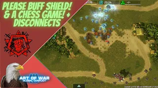 Aow3 - Please buff shield, Chess Game & Disconnects