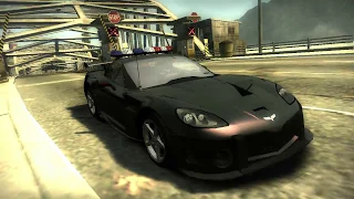 Need for Speed Most Wanted - Car Mods - Undercover Police Chevrolet Corvette C6 Race