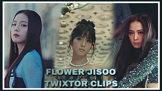 Jisoo "FLOWER" MV Twixtor and Velocity clips | 4K |SANAMIXX | #kpop |
