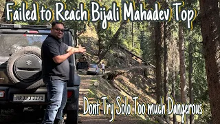 Dangerous off-Road track to Bijli Mahadev on Jimny - Dont try Solo ft @ABVentures #jimnyoffroad