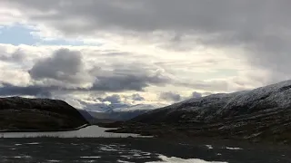 First snowfall in Tromso