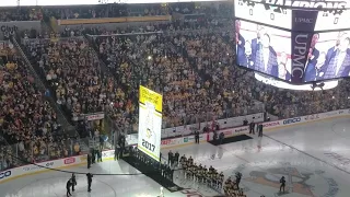 Pittsburgh Penguins 2017 Stanley Cup Banner Raising