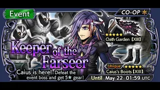 DFFOO GL - Caius Event Keeper Of The Farseer No Synergy | Perfect Score