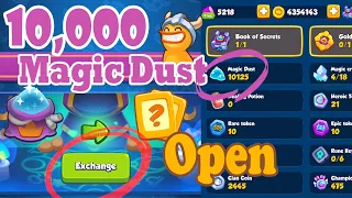 10,000 Magic Dust 10 open Pounding, 10 Legendary Cards!! - Rush Royale video production Vertical