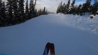 Whistler Blackcomb - Racer Alley Jump park - January 2021