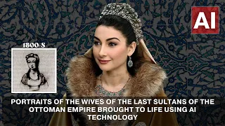 Portraits of the Wives of the last Sultans of the Ottoman Empire Brought to Life using AI Technology