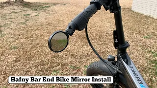 How To Install the Hafny Bar End Bike Mirror