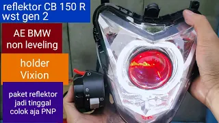 reflektor CB 150 R wst gen 2 non leveling sinar otomotif