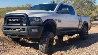 Leveled ram power wagon on 35s Offroad