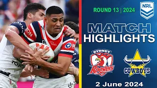 Sydney Roosters v North Queensland Cowboys | Full Time Highlights | NRL 2024