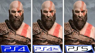 God of War | PS5 - PS4 - PS4 Pro | 1.35 NextGen Patch Comparison