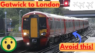 How to get from gatwick airport to london? Gatwick Express review