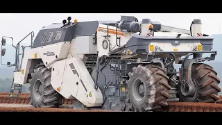 ресайклер в работе/Recycler Wirtgen WR250