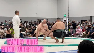 Sumo wrestling family vlog 🤎￼ Los Angeles, California  ￼