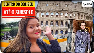 A REALIDADE de Visitar o COLISEU até o SUBTERRÂNEO?