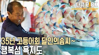 욕지도에는 고구마가 맛있고 싱싱한 고등어 회를 맛 볼 수 있다! 섬에서 만난 밥상 (KBS 20221025 방송)