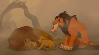 Simba Runs Away From The Pridelands - The Lion King (1994/2019)