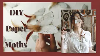 DIY Paper Moths