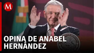 AMLO arremete contra la periodista Anabel Hernández; "La reina de la ficción"