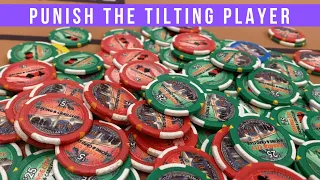 Punish the Tilting Player - Kyle Fischl Poker Vlog Ep 76