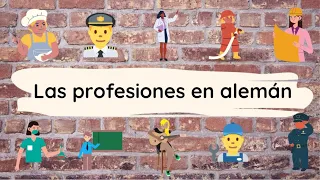 VOCABULARIO ALEMÁN BÁSICO - las profesiones en alemán - APRENDER ALEMÁN fácil