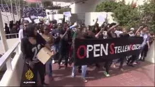 South African students protest over racism allegations